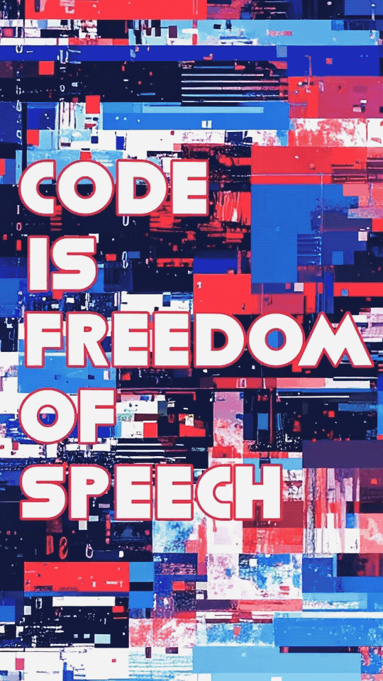 Code Is Freedom Of Speech #13